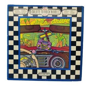 Vintage A Salute To Rock & Roll Volume One Record Vinyl Lp 1976 1970s Festival